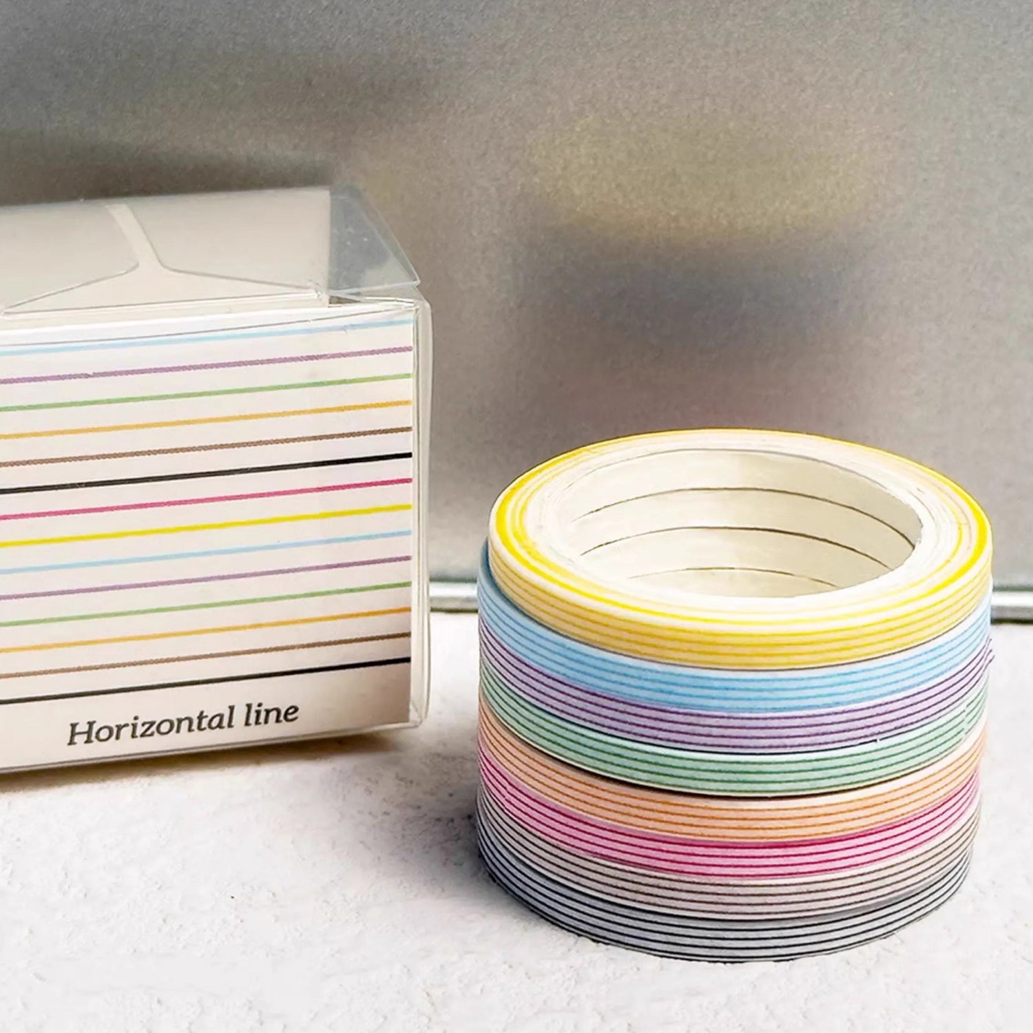 Horizontal Line Washi Tape_3mm