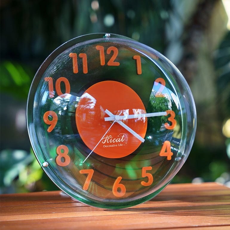 Green Bubble Clock
