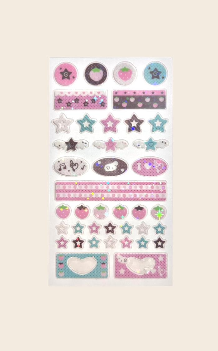 Starberry Melody Sticker