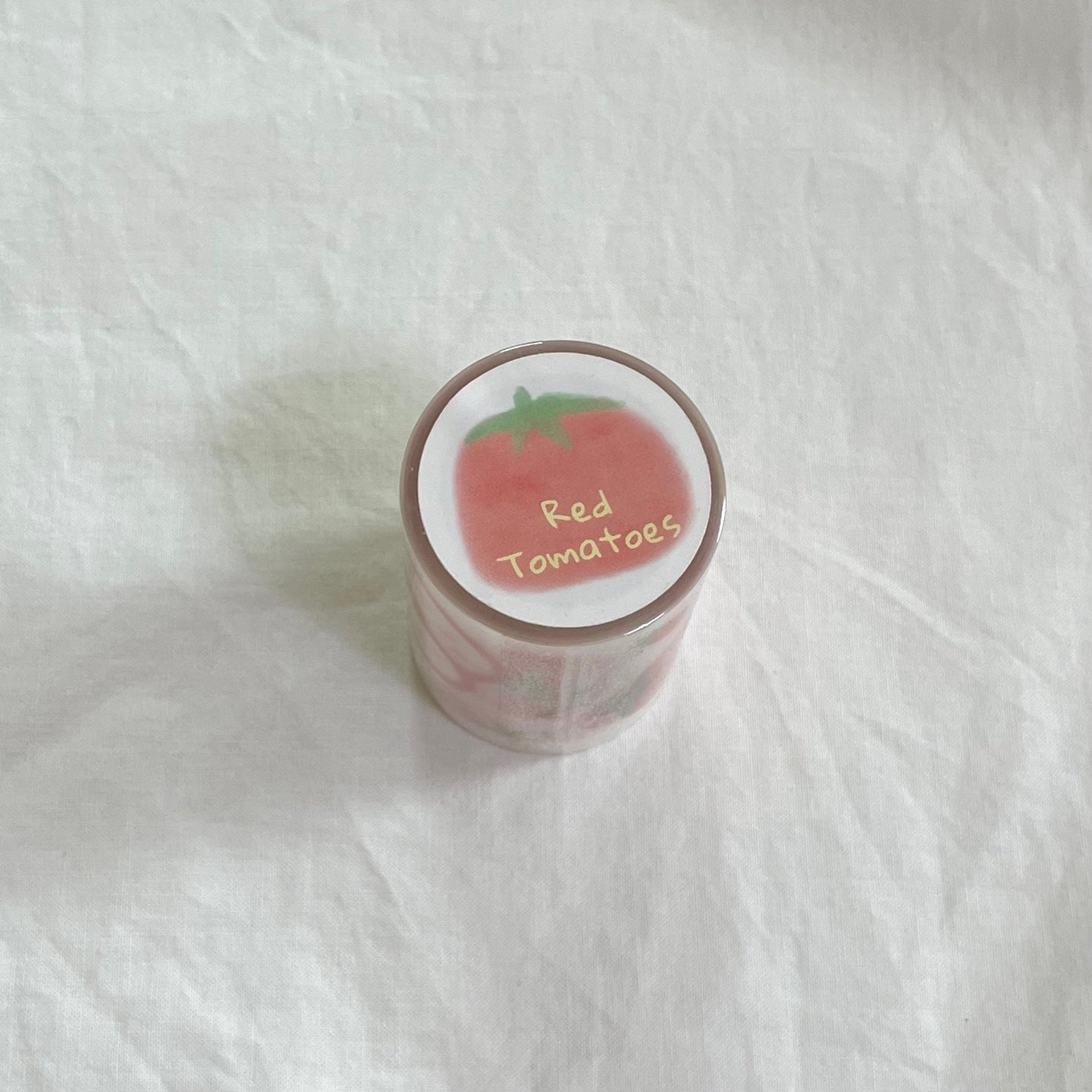 Red Tomatoes Washi Tape Sticker