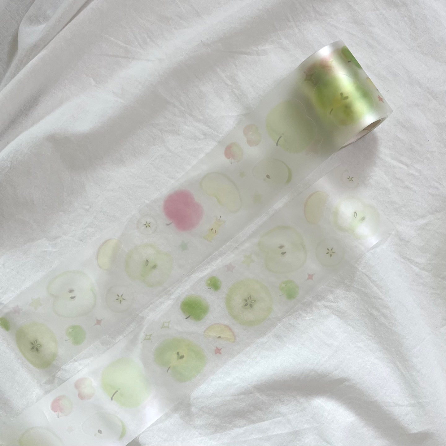 Green Apple Washi Tape Sticker