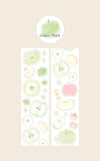 Green Apple Washi Tape Sticker