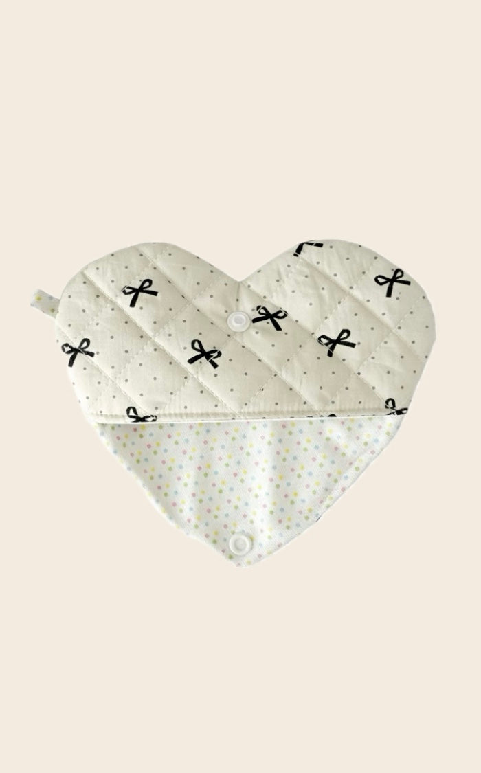 Ribbon Cream Eyewear Pouch