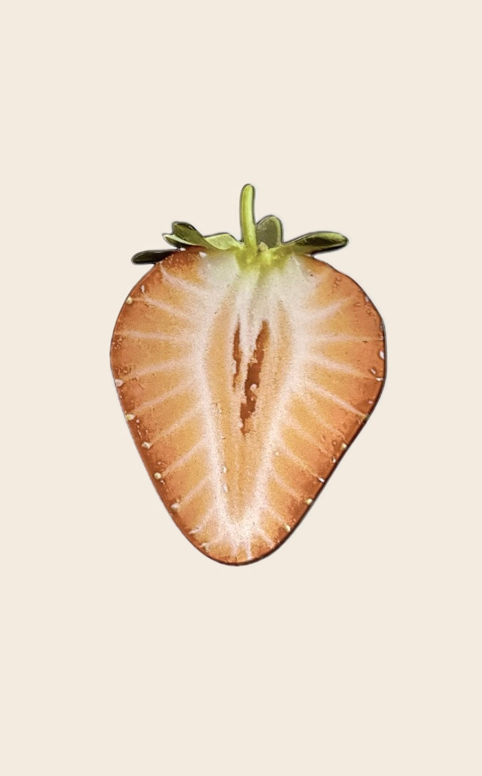 Strawberry Slice Bookmark