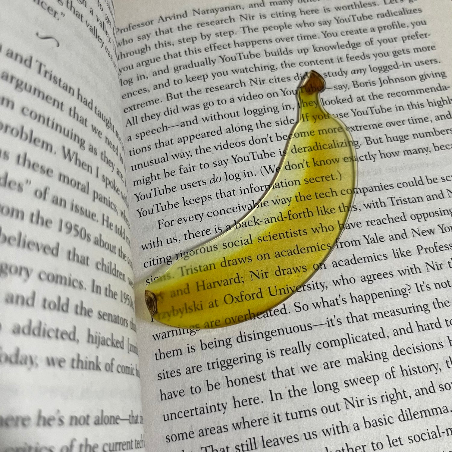 Banana Bookmark