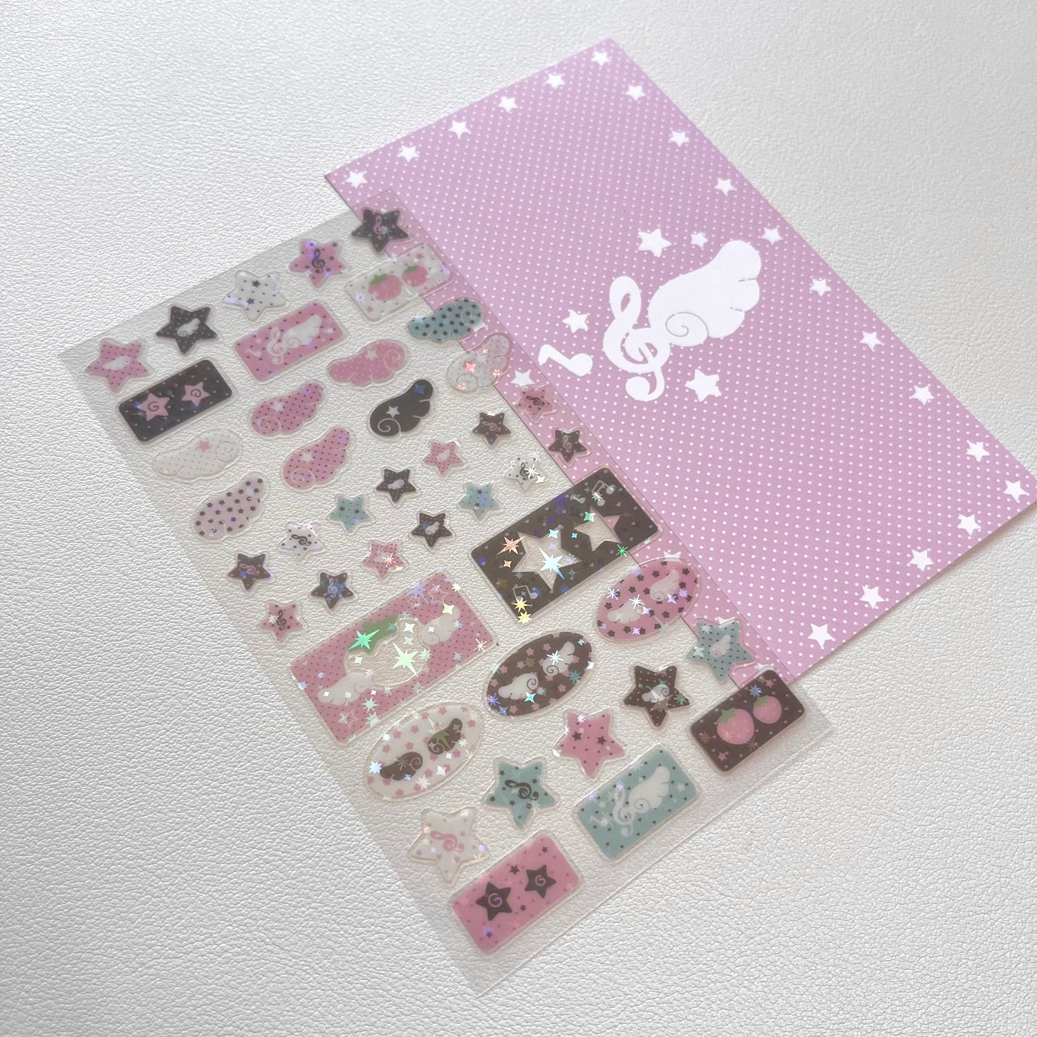 Starlit Wing Song Sticker