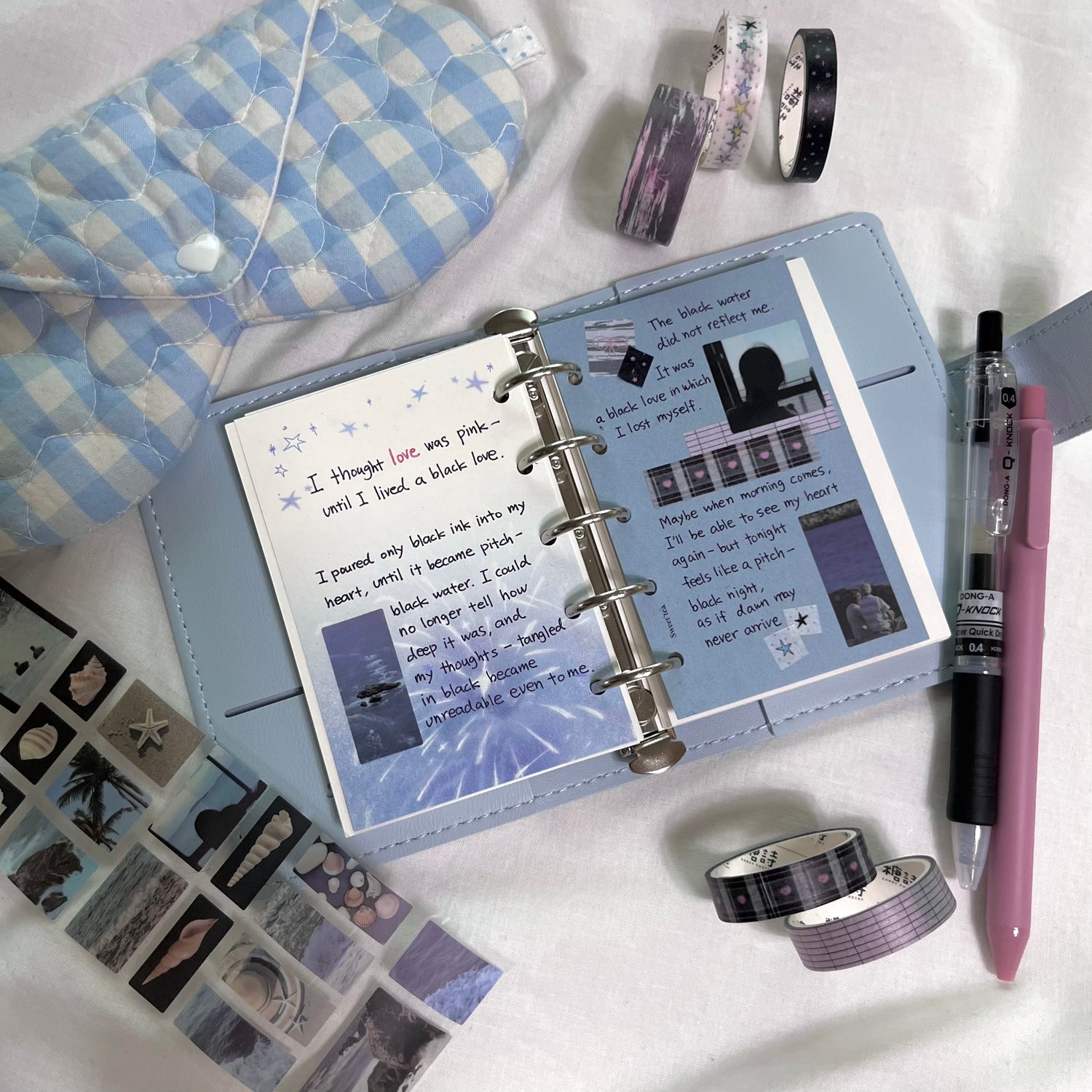The traveler and the sea Washi Tape Sticker