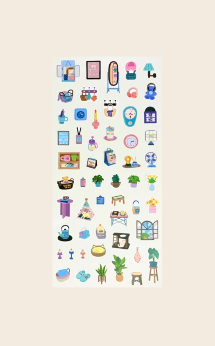 Cozy Stay Sticker