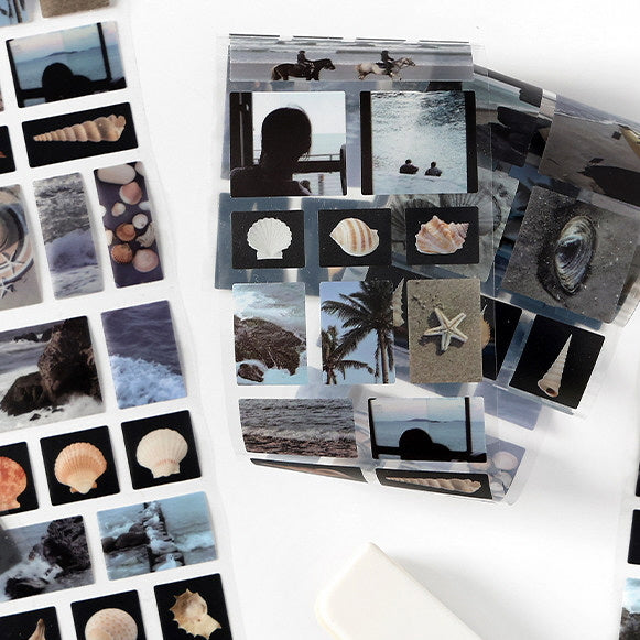 The traveler and the sea Washi Tape Sticker